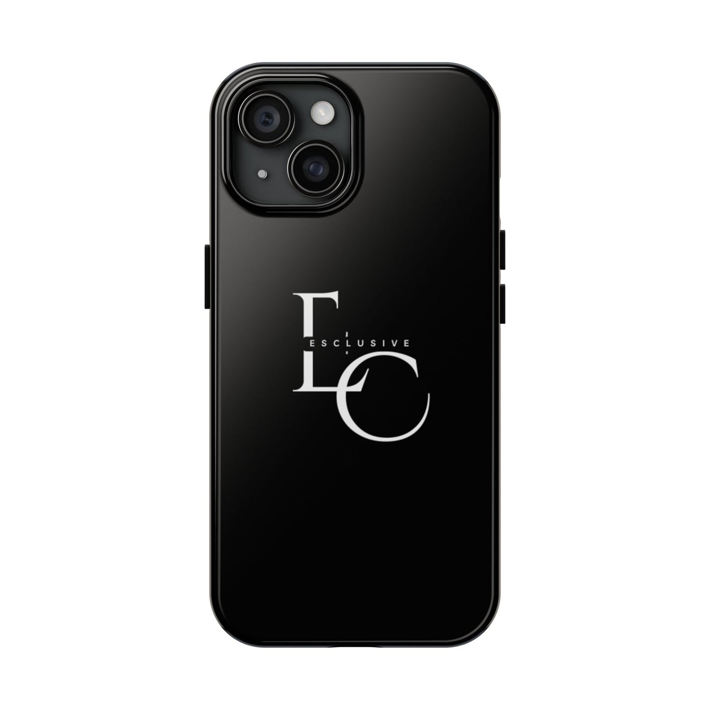 Exclusive LC Tough Phone Case — Sleek Black Protective Phone Cover