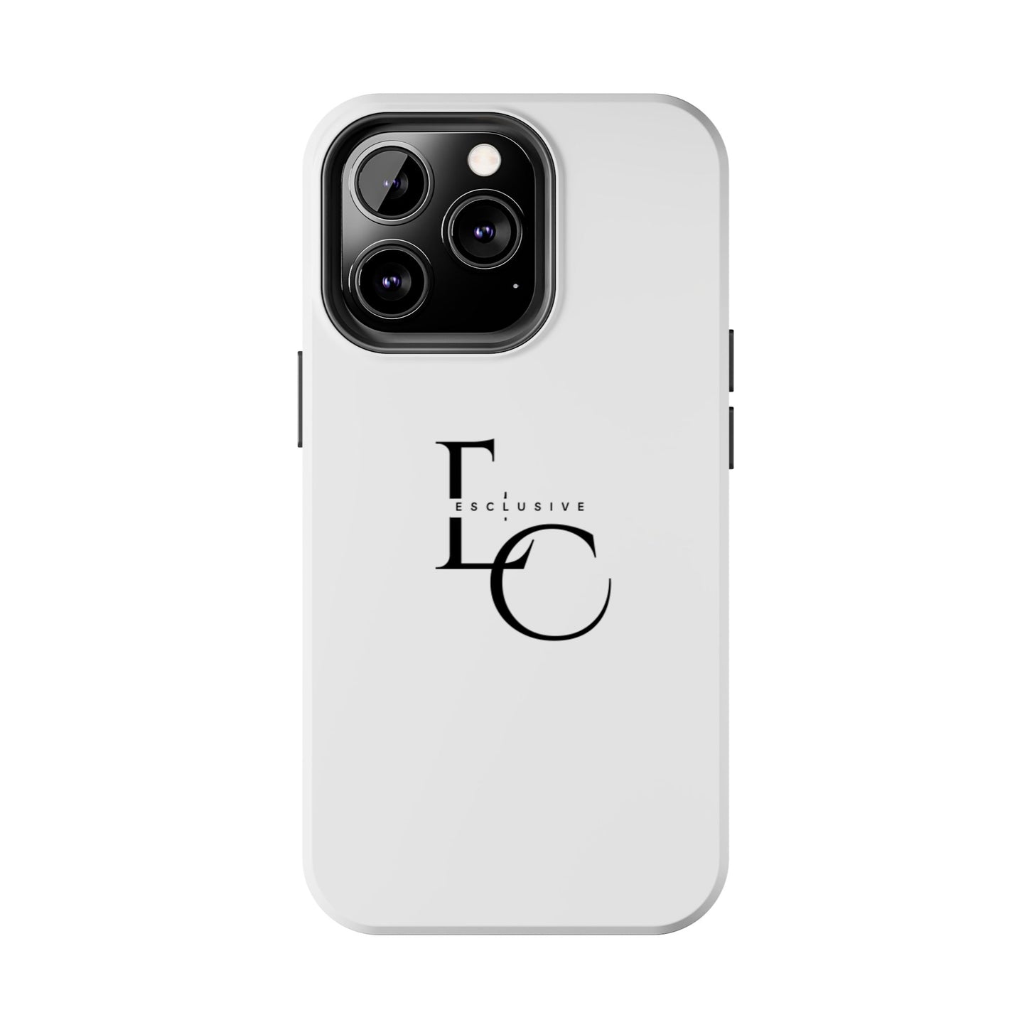 LC Exclusive Black Tough Phone Case — Sleek Protective iPhone Cover