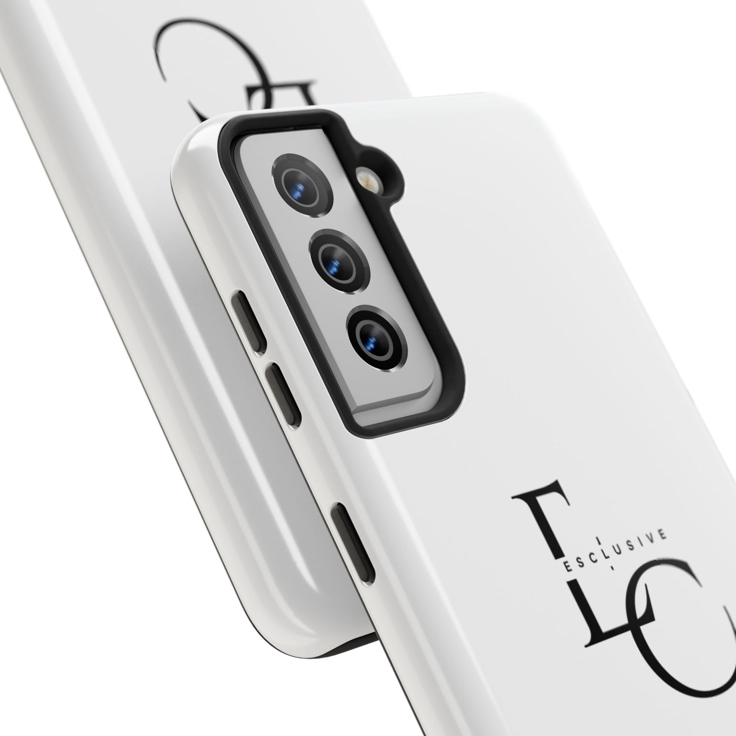 LC Exclusive Black Tough Phone Case — Sleek Protective iPhone Cover