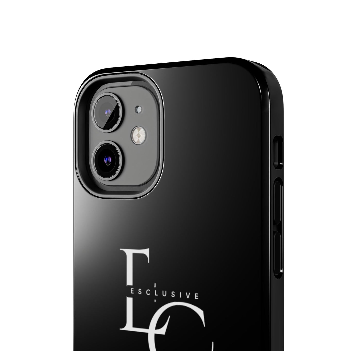 Exclusive LC Tough Phone Case — Sleek Black Protective Phone Cover
