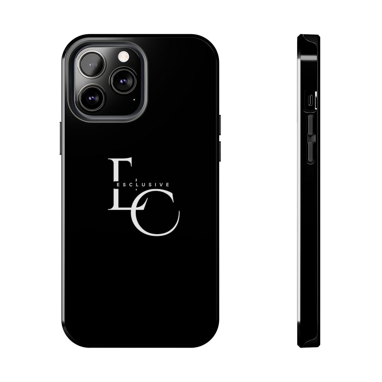 Exclusive LC Tough Phone Case — Sleek Black Protective Phone Cover