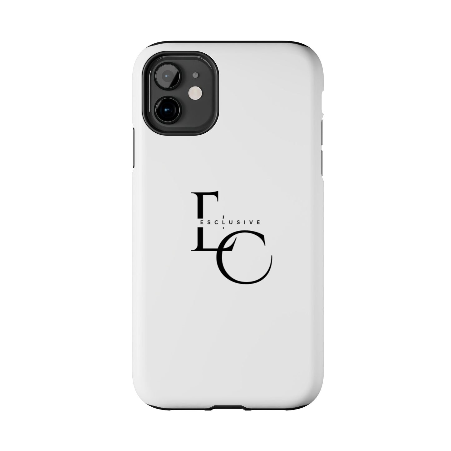 LC Exclusive Black Tough Phone Case — Sleek Protective iPhone Cover