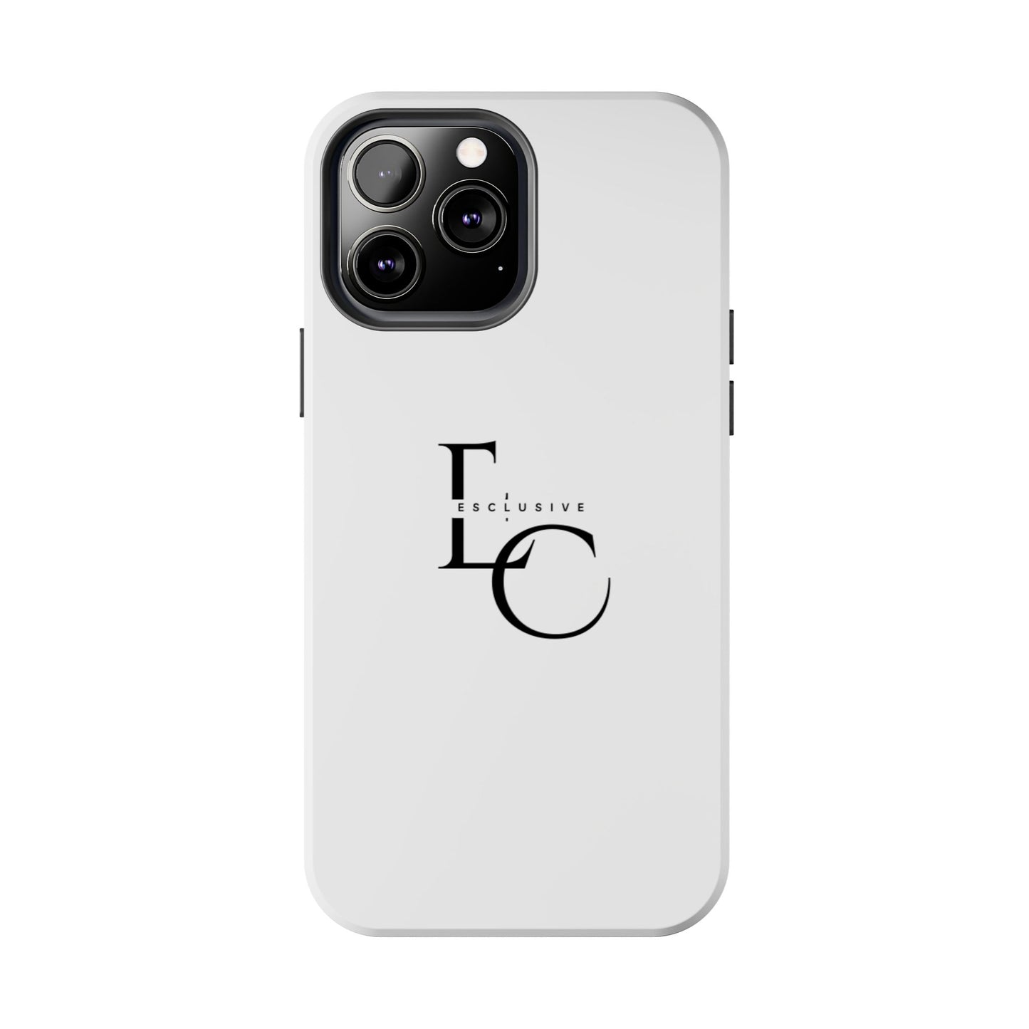 LC Exclusive Black Tough Phone Case — Sleek Protective iPhone Cover