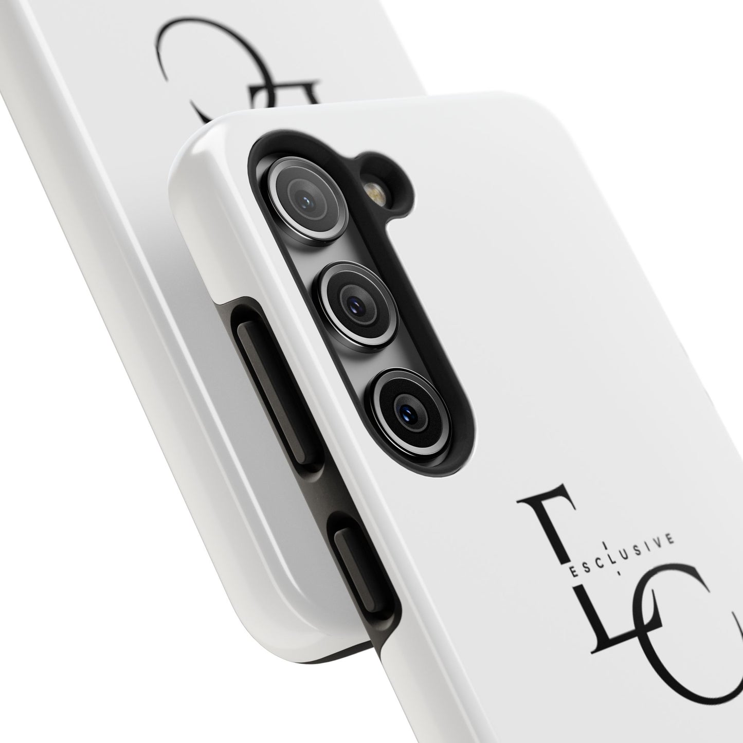 LC Exclusive Black Tough Phone Case — Sleek Protective iPhone Cover