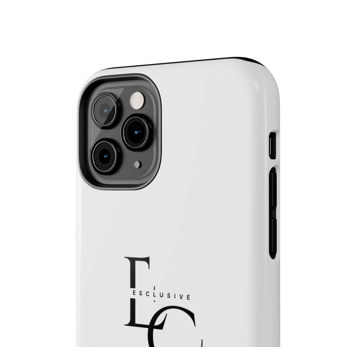 LC Exclusive Black Tough Phone Case — Sleek Protective iPhone Cover