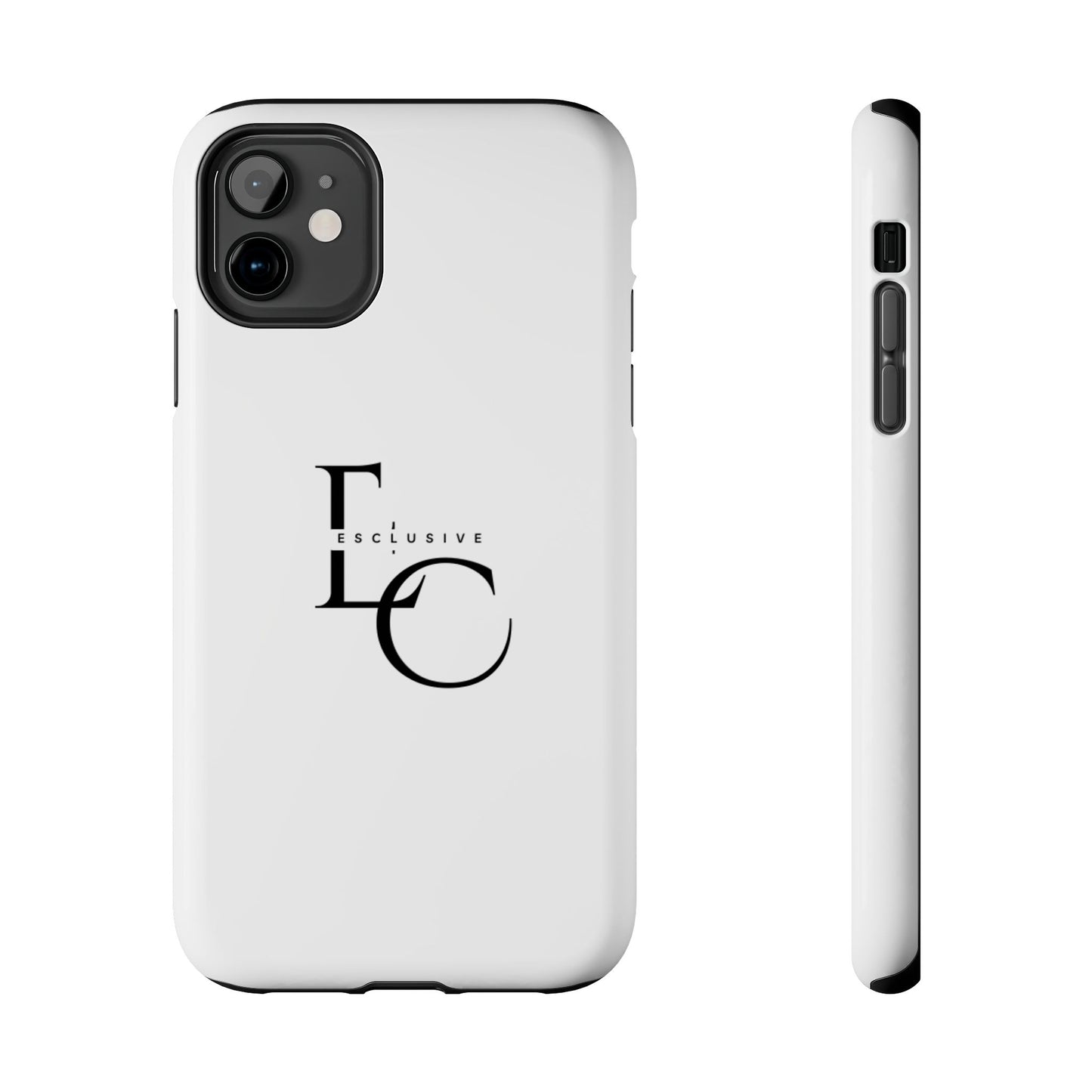 LC Exclusive Black Tough Phone Case — Sleek Protective iPhone Cover