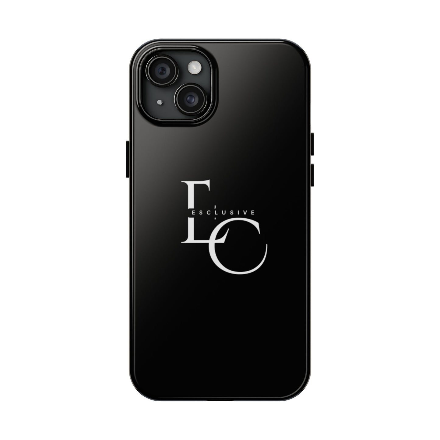 Exclusive LC Tough Phone Case — Sleek Black Protective Phone Cover