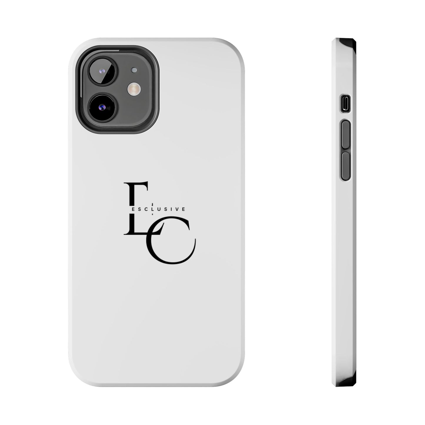 LC Exclusive Black Tough Phone Case — Sleek Protective iPhone Cover