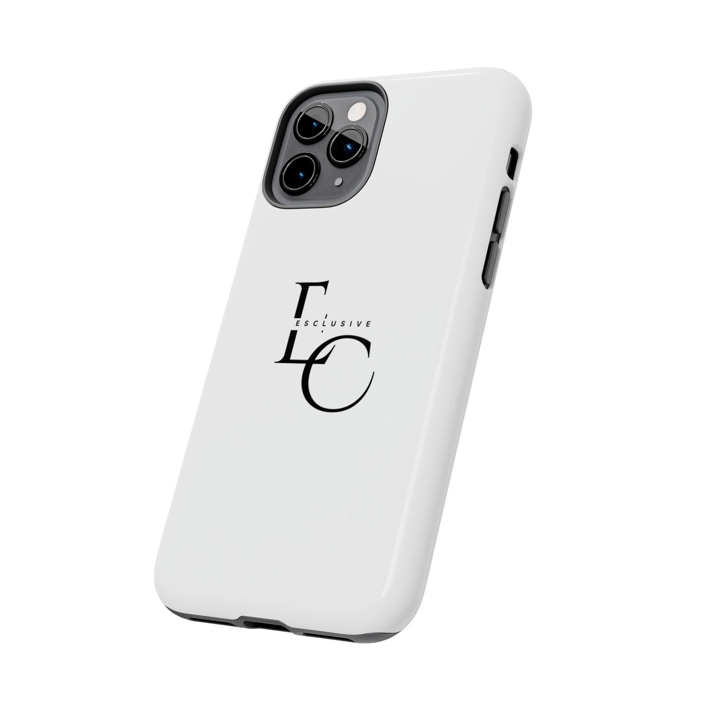 LC Exclusive Black Tough Phone Case — Sleek Protective iPhone Cover