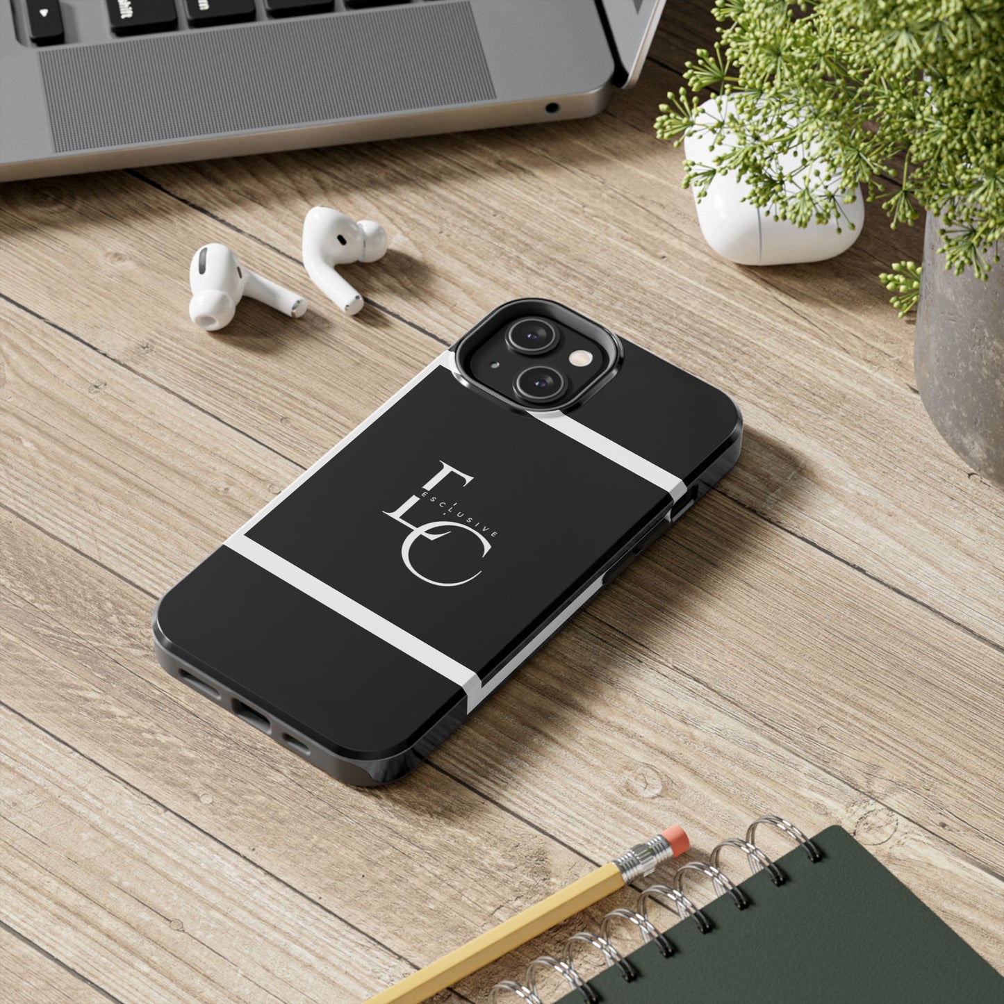 Tough Phone Case — Minimal 'LC Exclusive' Logo Protective Cover