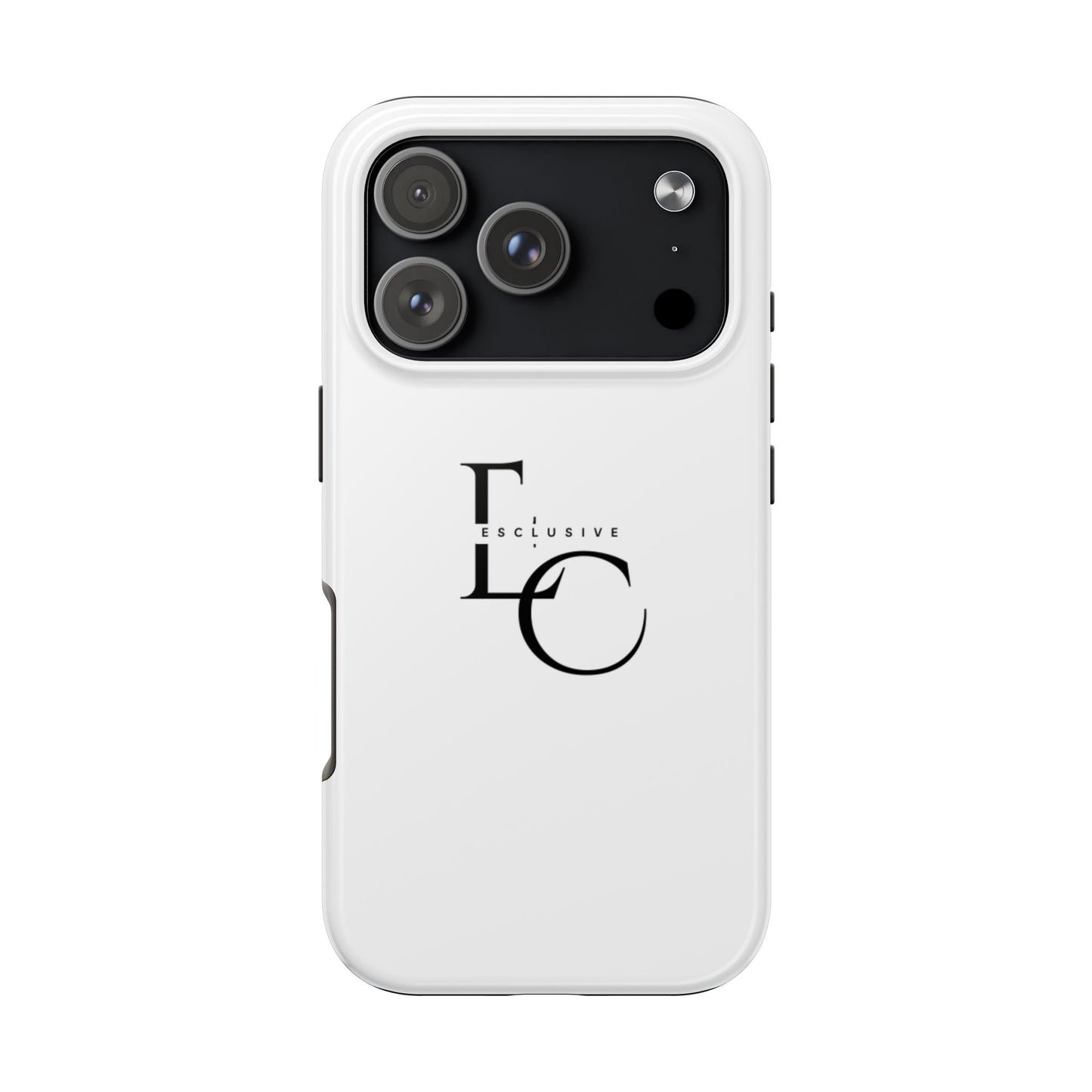 LC Exclusive Black Tough Phone Case — Sleek Protective iPhone Cover