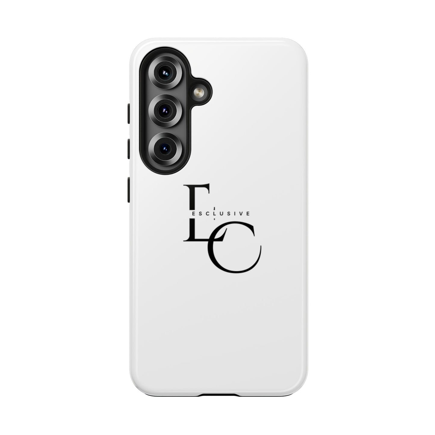 LC Exclusive Black Tough Phone Case — Sleek Protective iPhone Cover