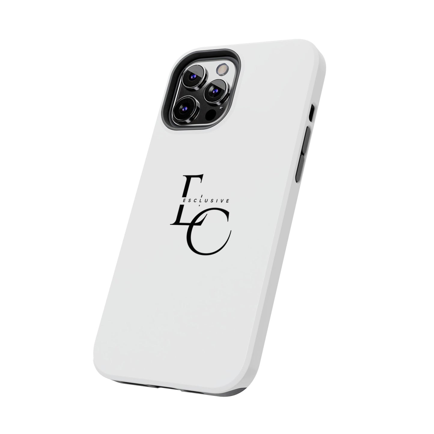 LC Exclusive Black Tough Phone Case — Sleek Protective iPhone Cover