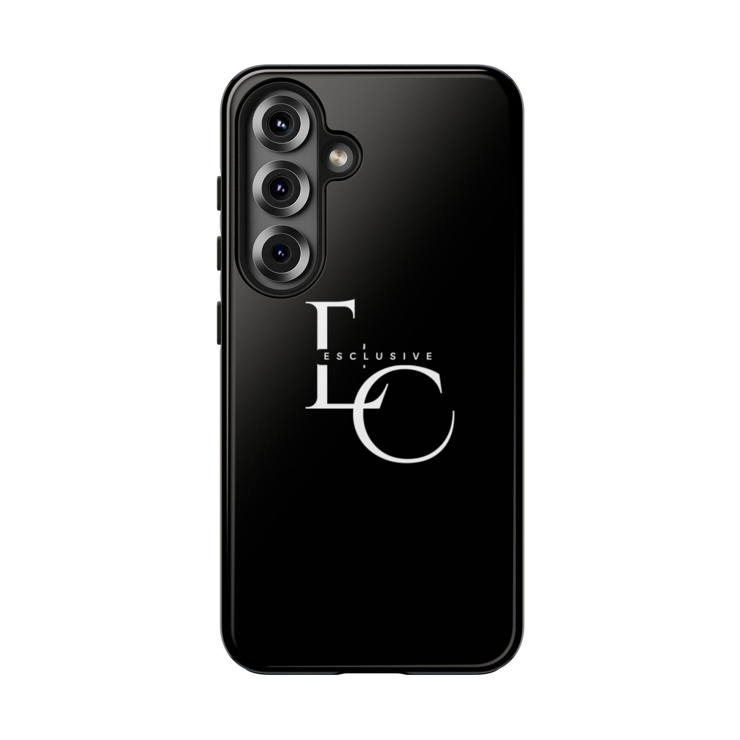 Exclusive LC Tough Phone Case — Sleek Black Protective Phone Cover