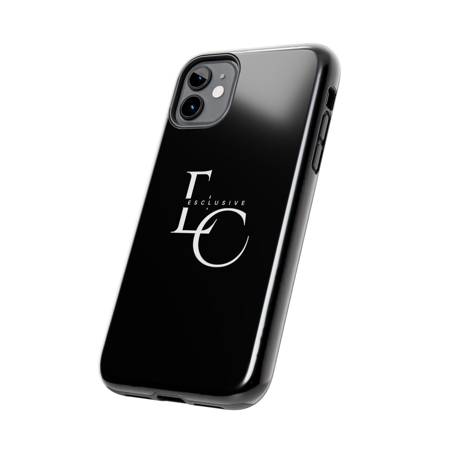Exclusive LC Tough Phone Case — Sleek Black Protective Phone Cover