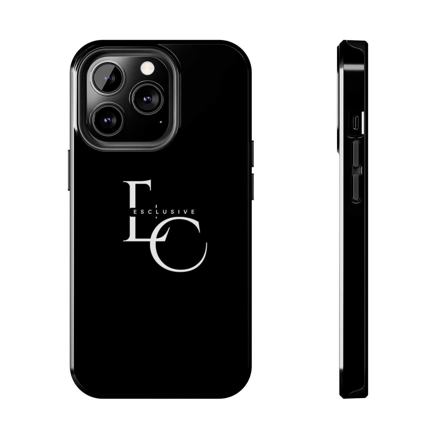 Exclusive LC Tough Phone Case — Sleek Black Protective Phone Cover