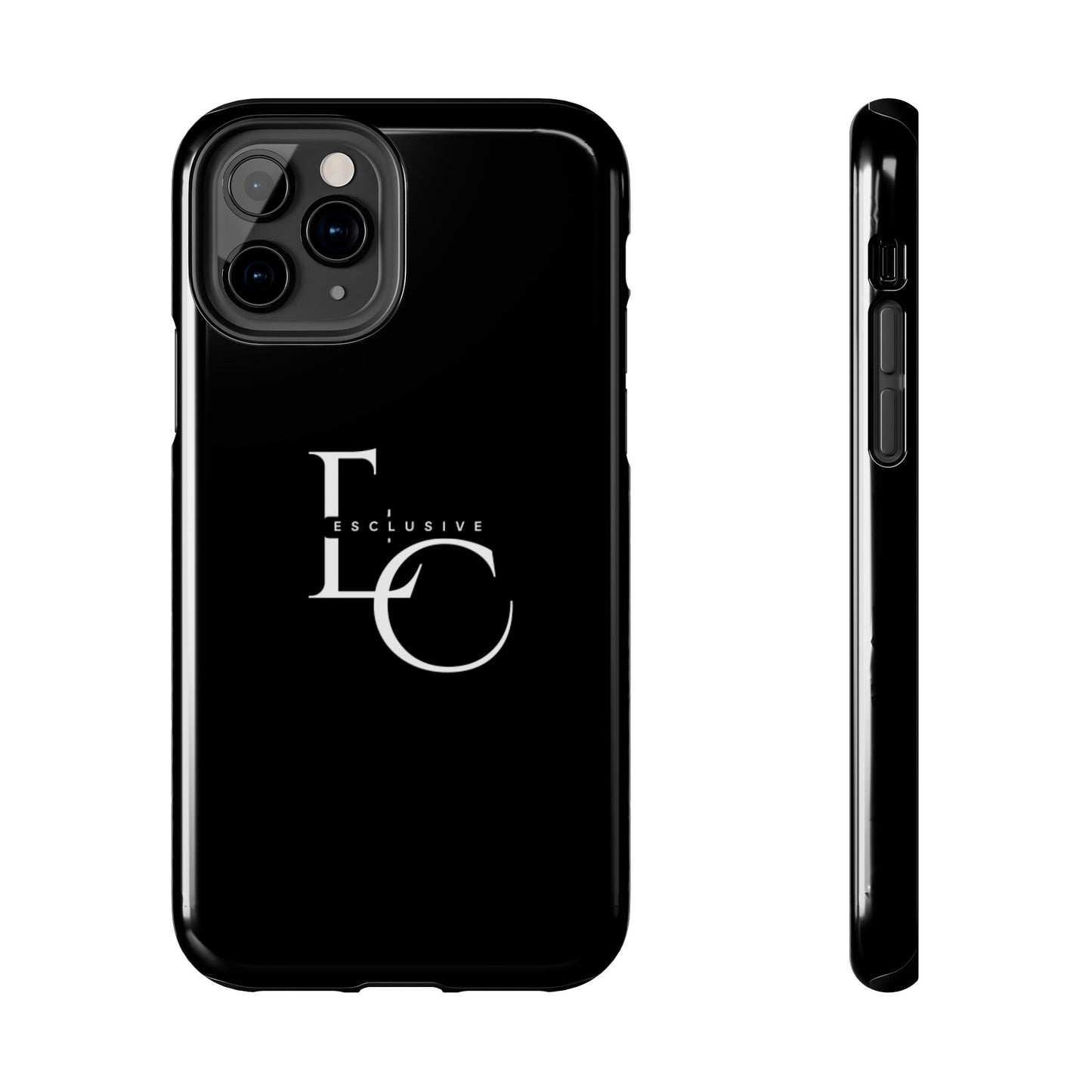 Exclusive LC Tough Phone Case — Sleek Black Protective Phone Cover