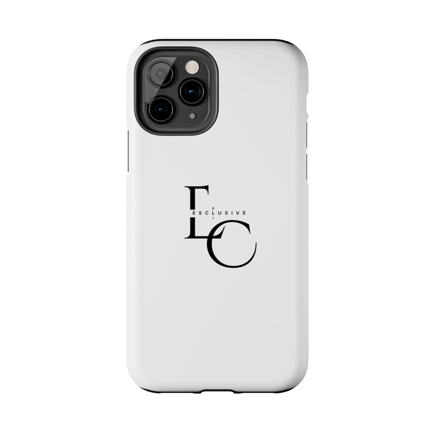 LC Exclusive Black Tough Phone Case — Sleek Protective iPhone Cover