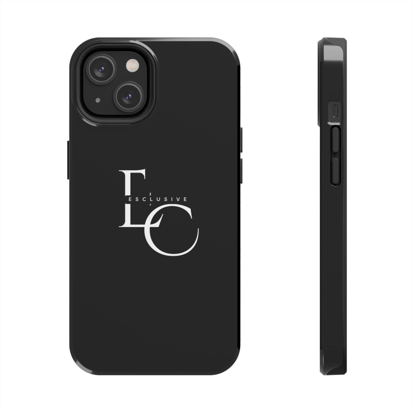 Exclusive LC Tough Phone Case — Sleek Black Protective Phone Cover