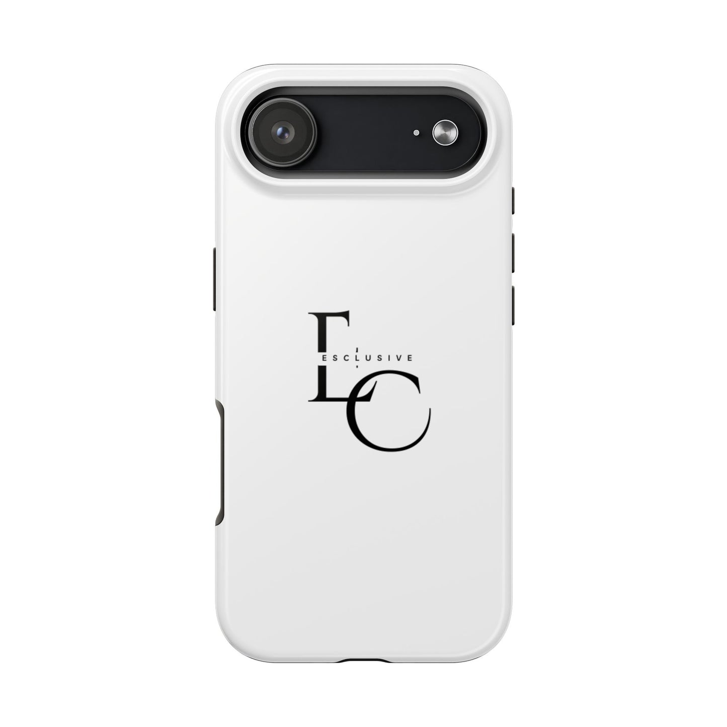 LC Exclusive Black Tough Phone Case — Sleek Protective iPhone Cover