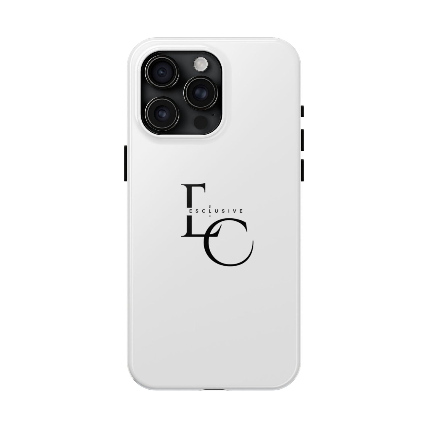 LC Exclusive Black Tough Phone Case — Sleek Protective iPhone Cover