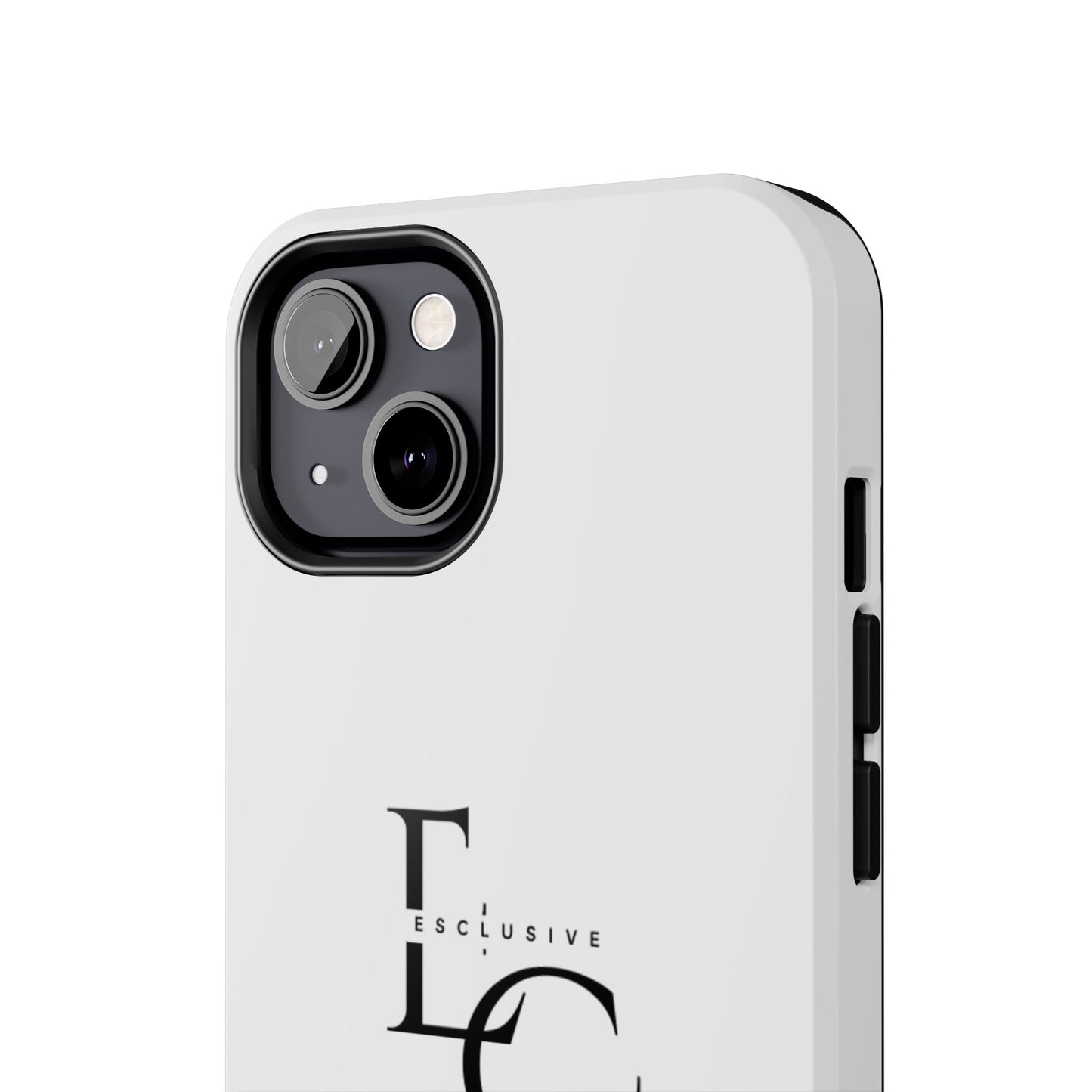 LC Exclusive Black Tough Phone Case — Sleek Protective iPhone Cover