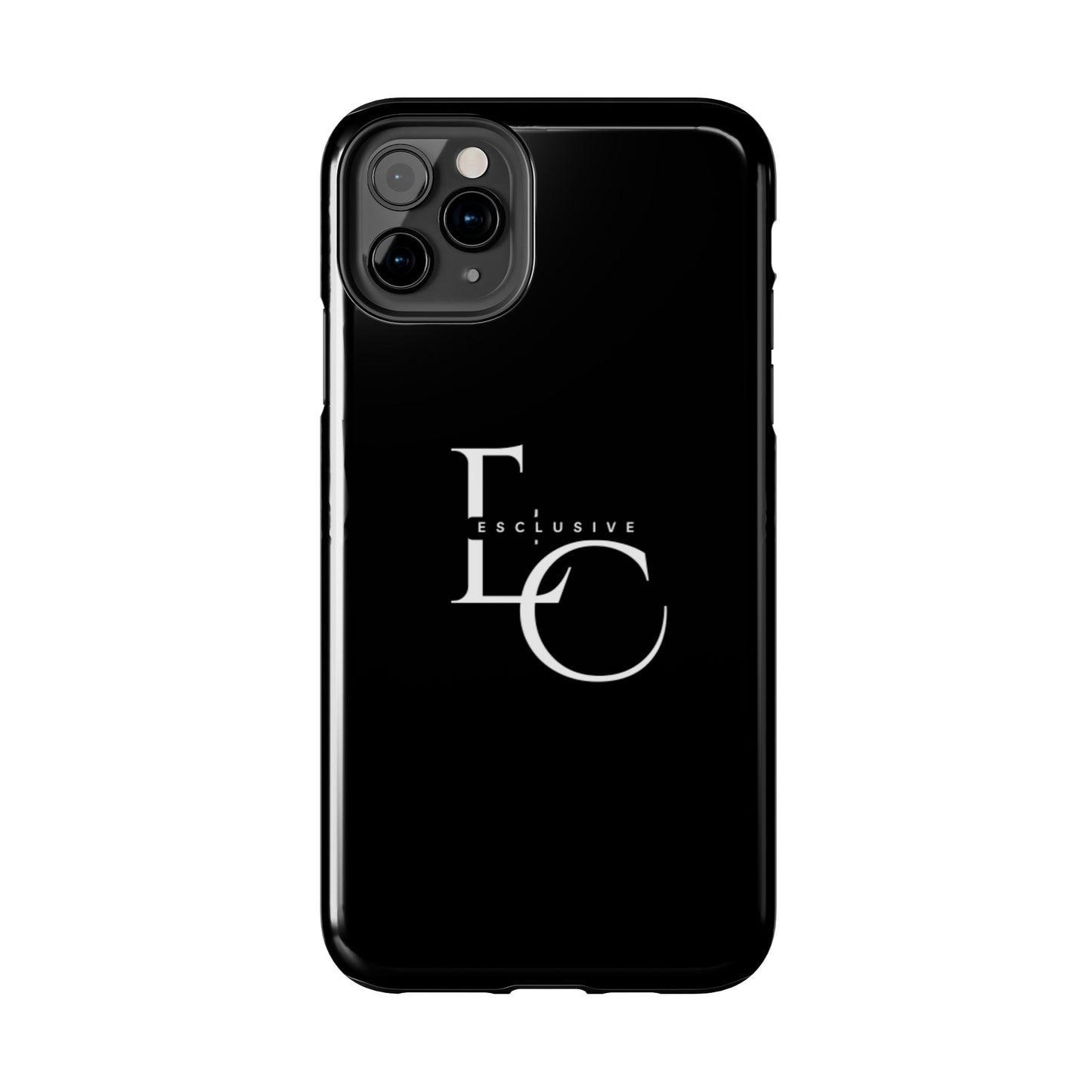 Exclusive LC Tough Phone Case — Sleek Black Protective Phone Cover