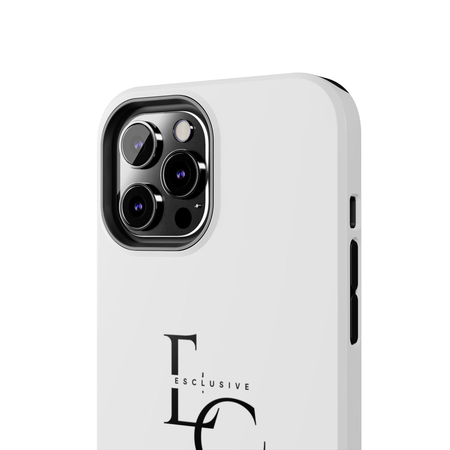 LC Exclusive Black Tough Phone Case — Sleek Protective iPhone Cover